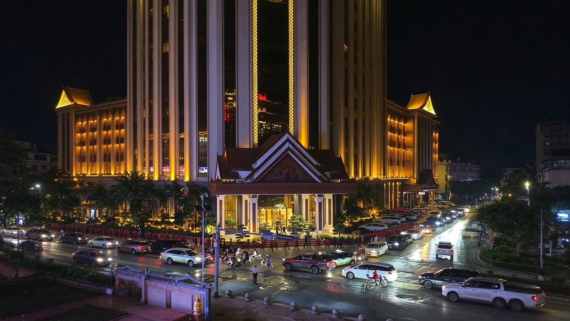 公司夜景